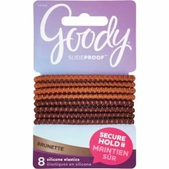 Cheapest 🤩 Goody Color Collection Ouchless Elastic Brunette Hair Ties 8 Ct. 🧨