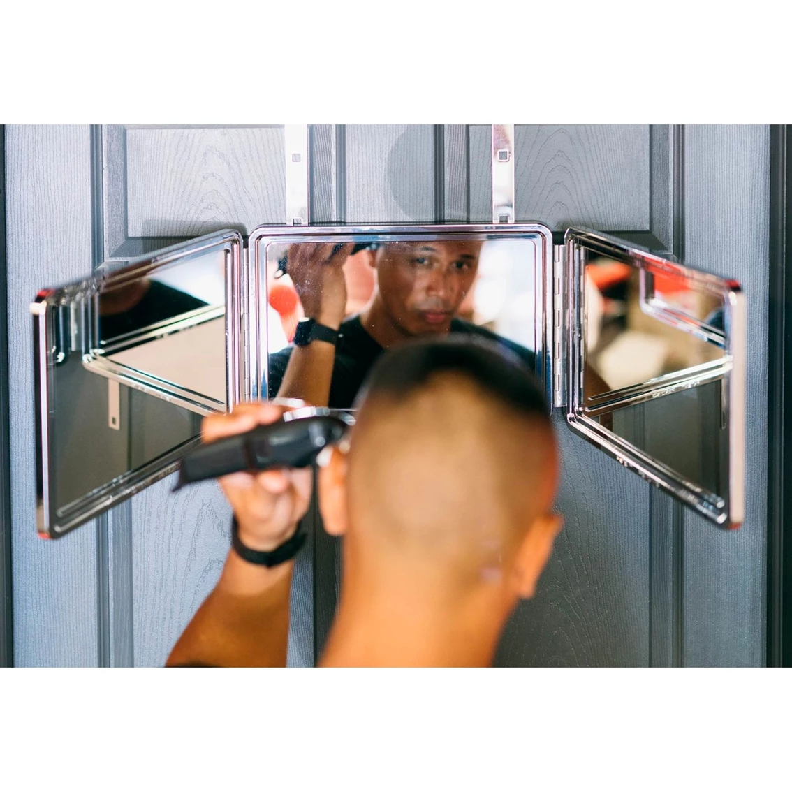 Budget โ Selfcut Systems Self Cut System Tri View Mirror Basic ๐คฉ