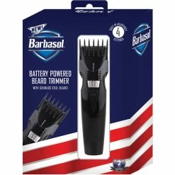 Brand new 🎁 Barbasol Battery Operated Beard Trimmer With Adjustable Comb ✔️