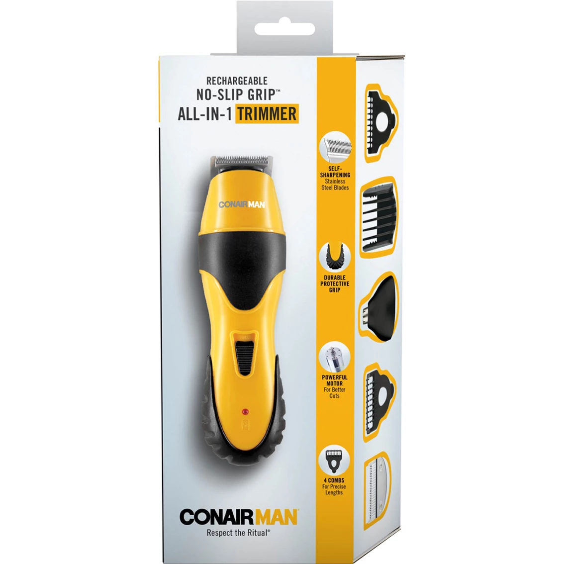 Budget π ConairMAN No-Slip Grip All-in-One Trimmer β - Image 6