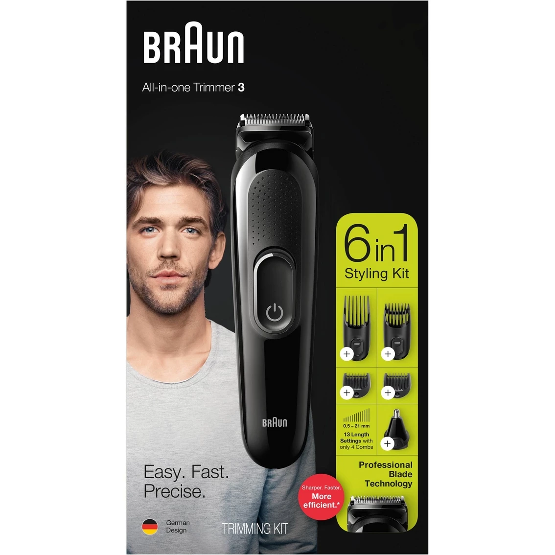 Best Pirce ๐ Braun Styler MGK3220 6-in-1 Multigroomer ๐