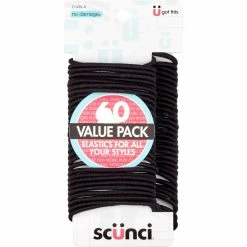 Best reviews of 😀 Scunci 4mm No Damage Elastics 60 Pk. 😀