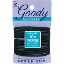 Best reviews of ❤️ Goody Ouchless Elastics 12 Ct. 🌟