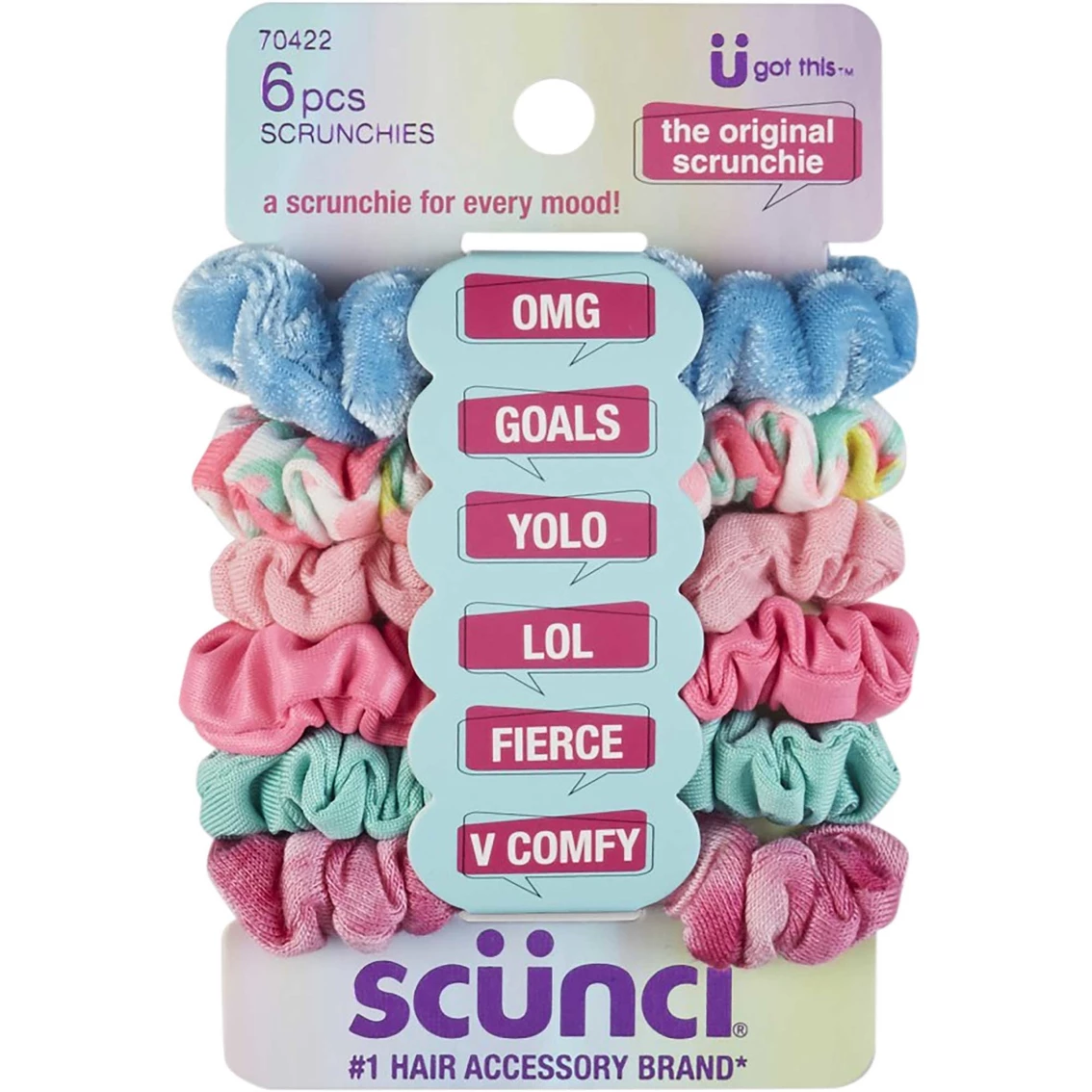 Best deal β Scunci Tween Mood Twisters Scrunchies 6 Pk. β¨