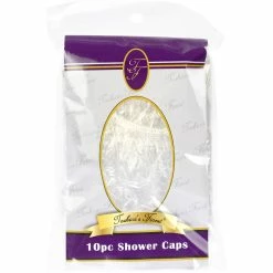 Wholesale 👍 Toshica's Finest Clear Shower Cap 10 Ct. 🔔