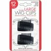 Cheapest 🌟 Other Brands Donna Black Lace Wig Clips 12 Pc. 🎉