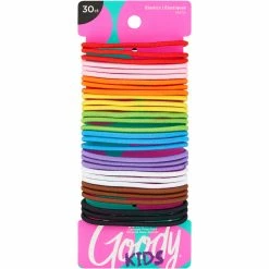 Budget 🤩 Goody Ouchless Rainbow 3mm Braided Elastics 30 Ct. ✨