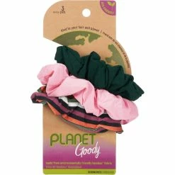 New ⭐ Planet Goody Camilla Striped Scrunchies 3 Pk. 🎉