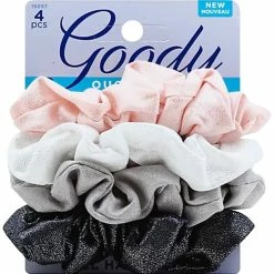 Discount ❤️ Goody Ouchless Shimmer Scrunchie 4 Ct. 🔔