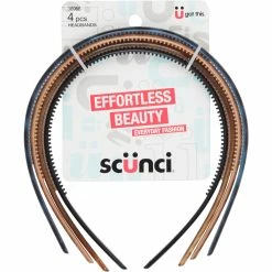 Top 10 🎉 Scunci Effortless Beauty Thin Plastic Headbands 4 Pk. 🌟