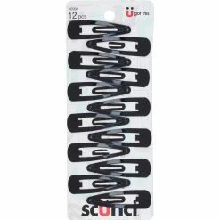 Discount 👏 Scunci Snap Hair Clip 12 Pc. 👍