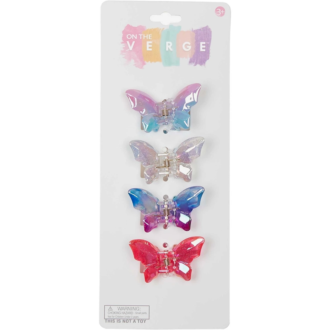 Best reviews of ๐ Trend Zone On The Verge Assorted Butterfly Claw Clips 4 Pc. Set ๐งจ