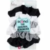 Outlet 💯 Scunci Mixed Texture Fabric Scrunchies 6 Ct 😀