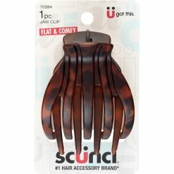 Cheapest 🛒 Scunci 6 Cm. Flat Jaw Clip 1 Pk. 💯