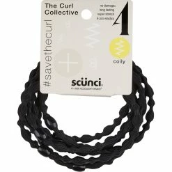Outlet 🧨 Scunci Curl Collective Coily No Damage Elastics 6 Pk. 🎁