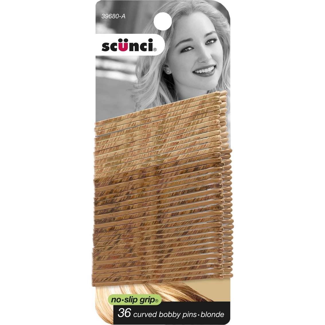 Wholesale π Scunci No-Slip Grip Curved Bobby Pins 36 Pc. π―