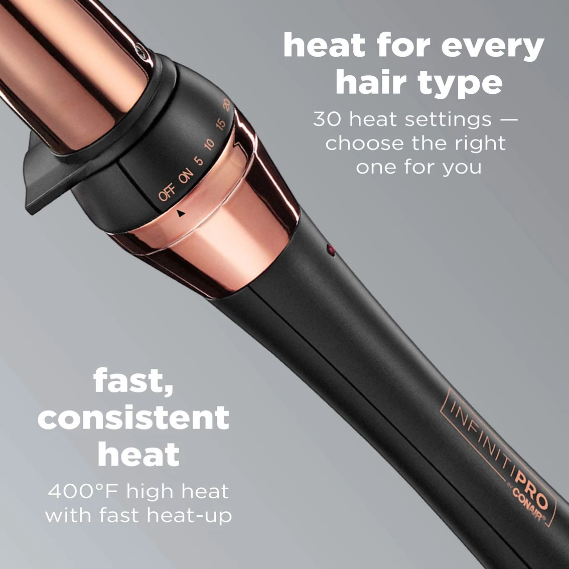 Cheap 🎁 Conair InfinitiPro Rose Gold Titanium 1.25 - .75 In. Curling Wand ❤️ - Image 7