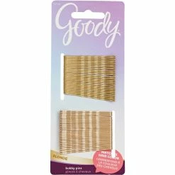 Promo ❤️ Goody Colour Collection Metallic Finish Bobby Pins Black, 50 Ct. 👏