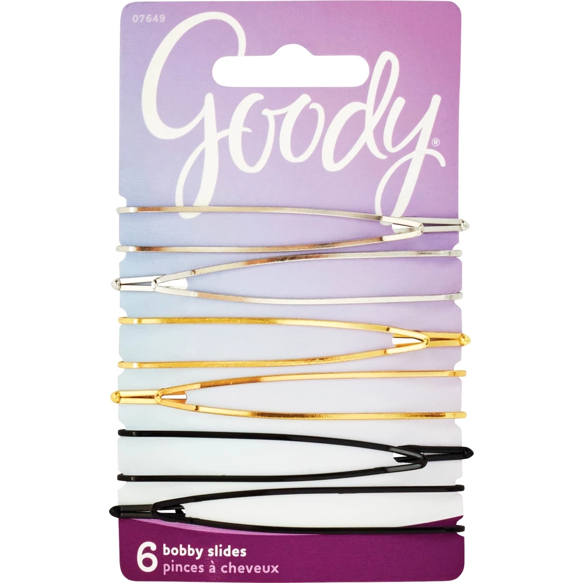 Budget 😉 Goody Bobby Pin Slides Assorted Metallic Colors, 6 Ct. ⭐