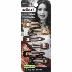 Top 10 ๐ Scunci Plastic Snap Clips, 6 Pk. ๐