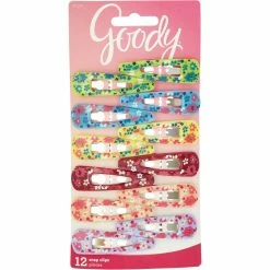 Top 10 ✨ Goody Snap Hair Clips, 👧 Girls, Assorted Floral Colors, 12 Ct. 🔥